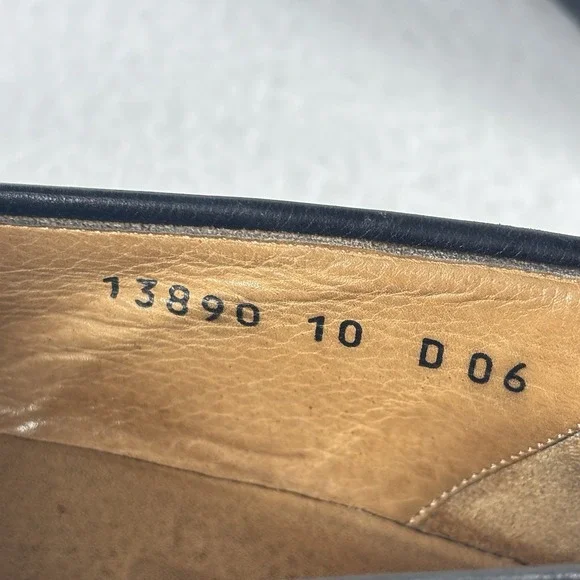 Cole Haan Penny Loafers Men's Size 10 D Black Made in Italy Dress‎ Shoes Formal - Picture 9 of 10